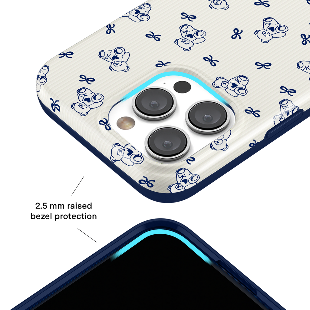 Preppy Teddy iPhone Case