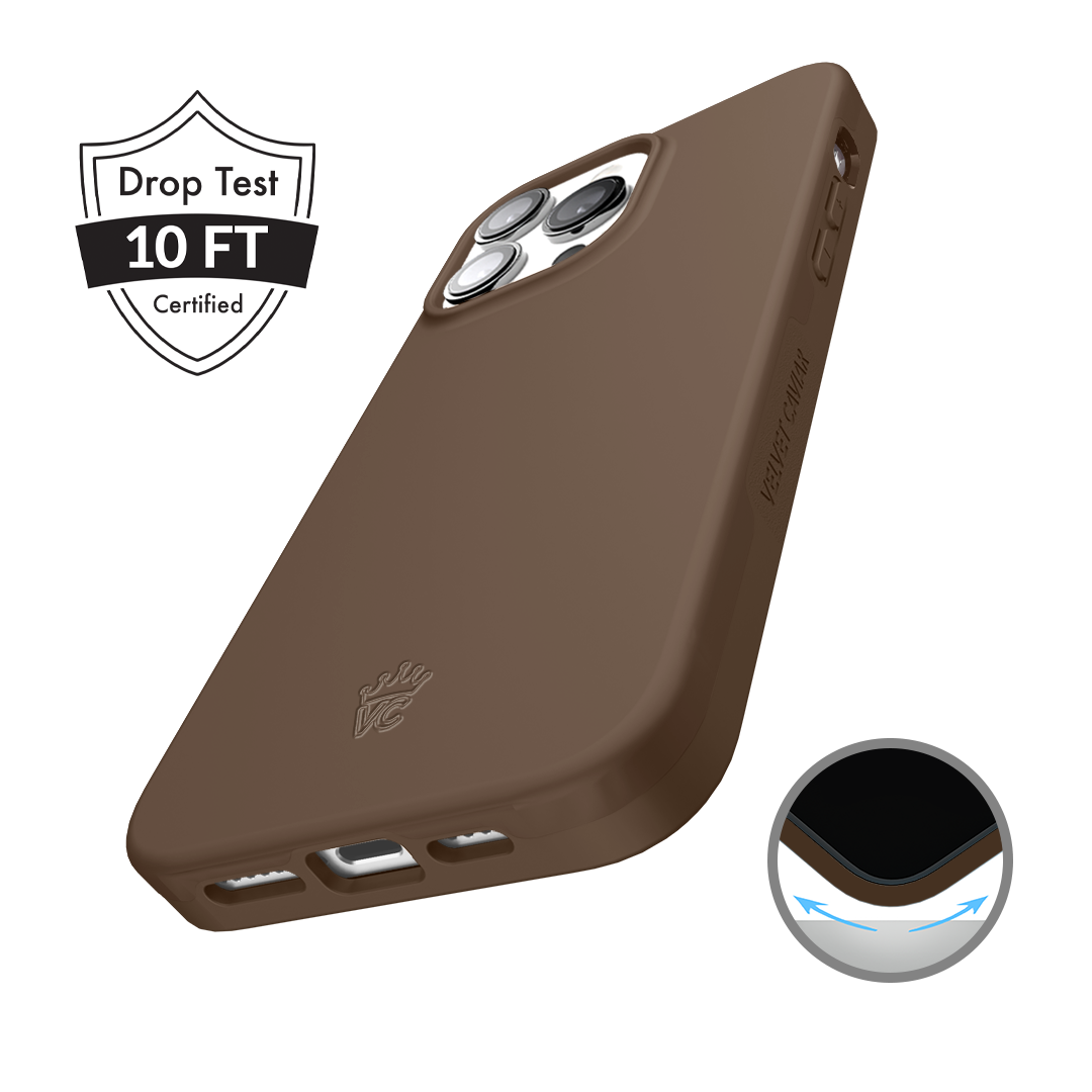 Espresso Brown iPhone Case