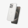 FLOLAB Surtect Tri-Fusion MagSafe Compatible Case – iPhone 15 Series (White Frost)