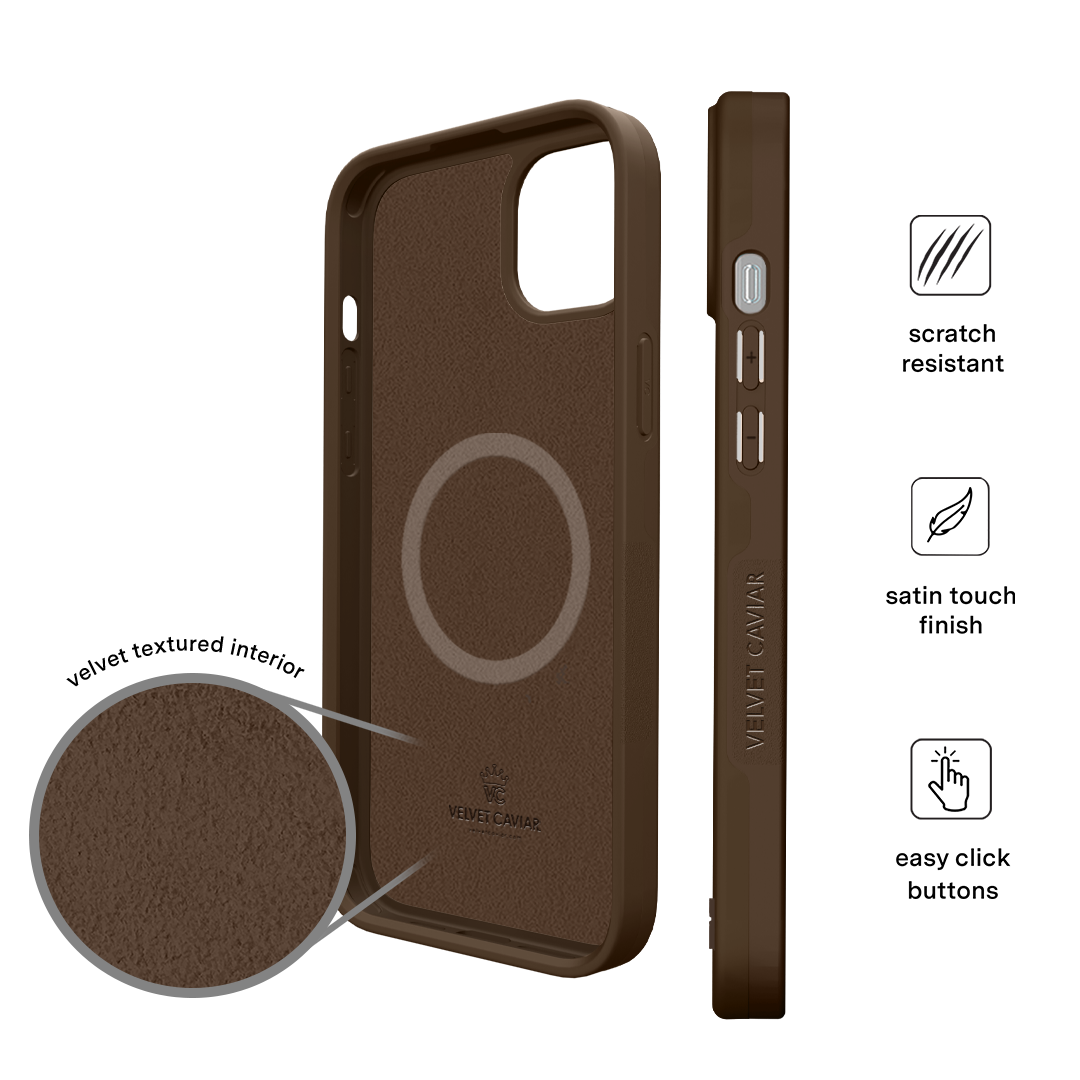 Espresso Brown iPhone Case