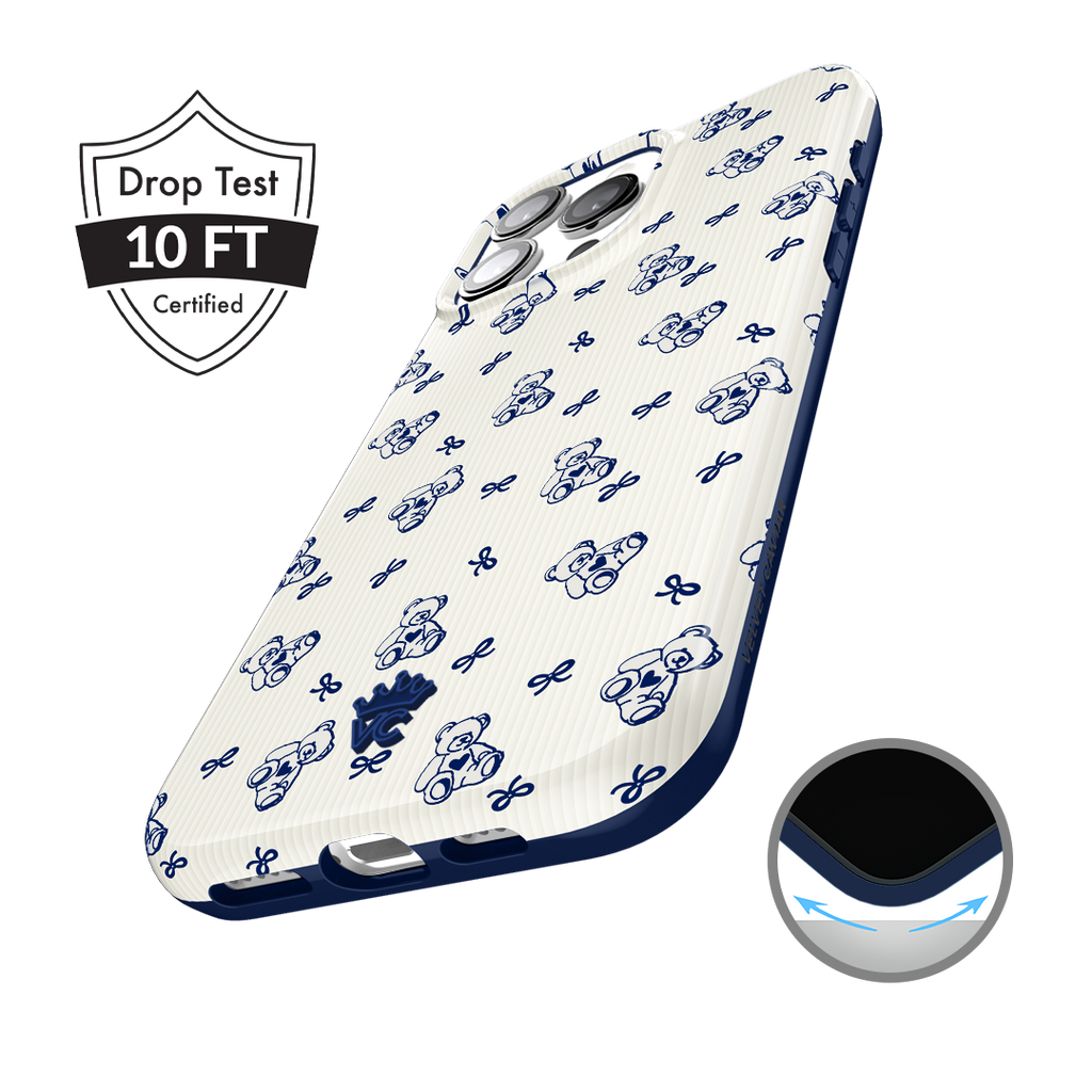 Preppy Teddy iPhone Case