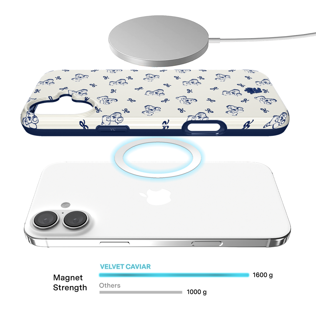Preppy Teddy iPhone Case