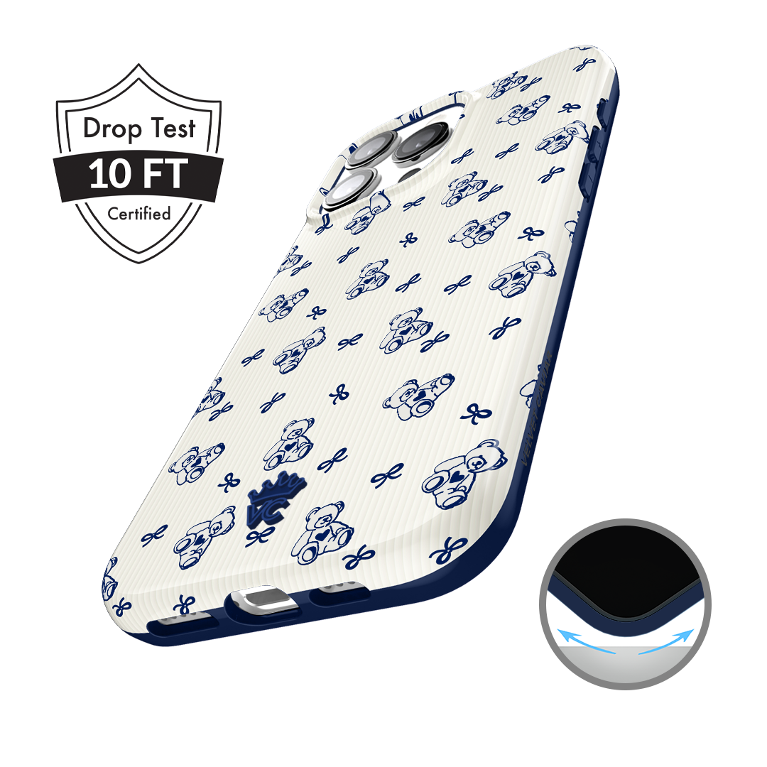 Preppy Teddy iPhone Case
