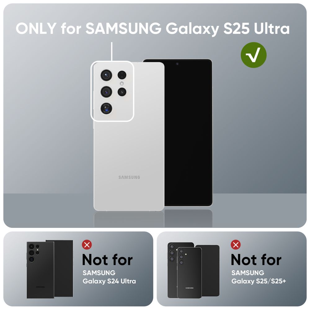 FLOLAB NanoArmour for Samsung Galaxy S25 Ultra Camera Lens Protector Anti Reflective Coating - 3 Colors Options