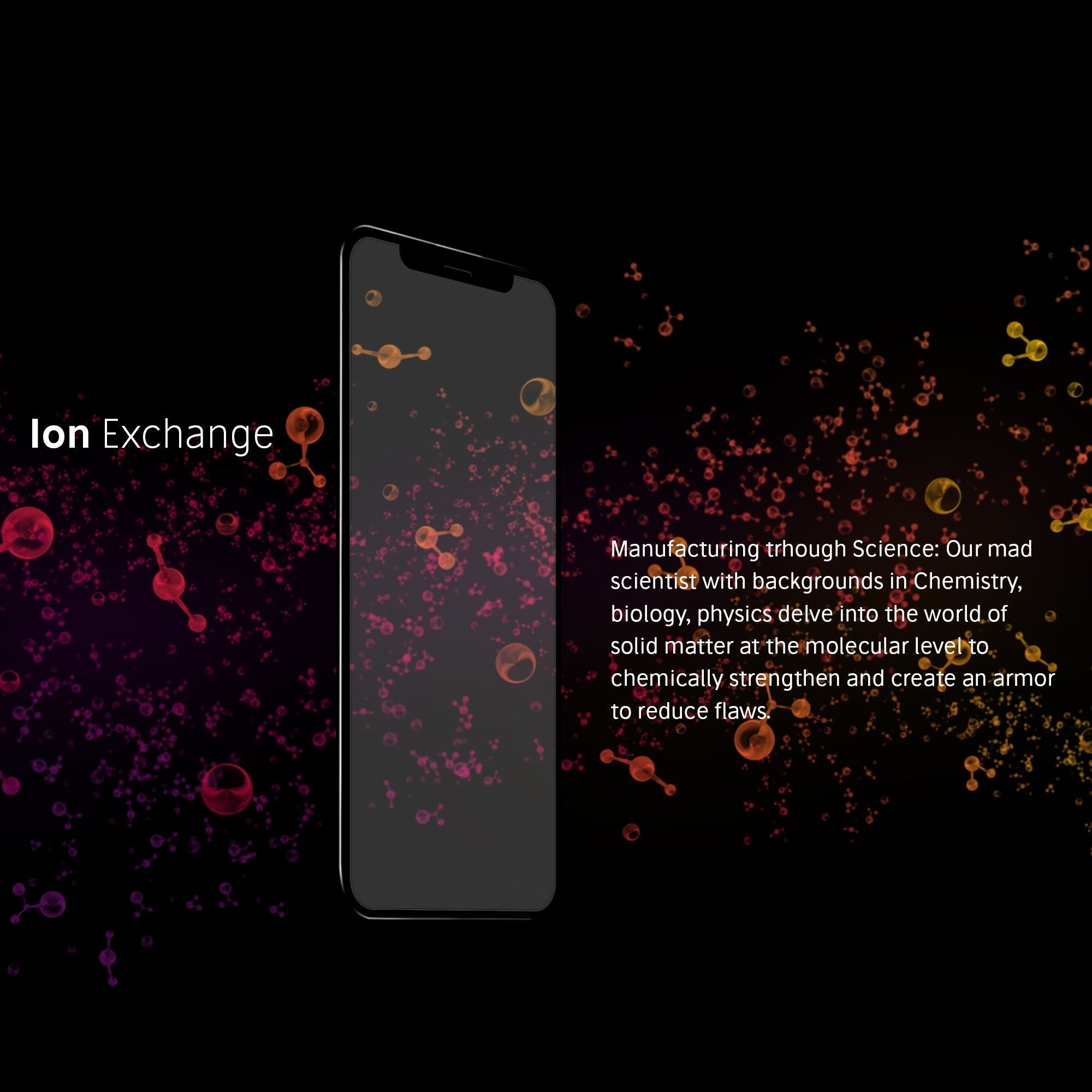 NanoArmour for iPhone XS Max Anti-Glare Screen Protector Matte