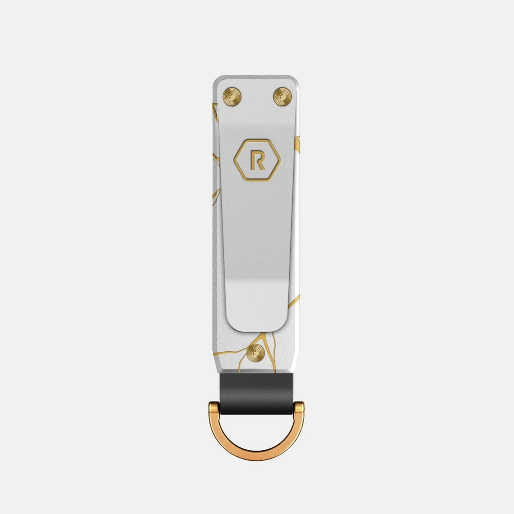 Ridge KeyCase - Kintsugi - White