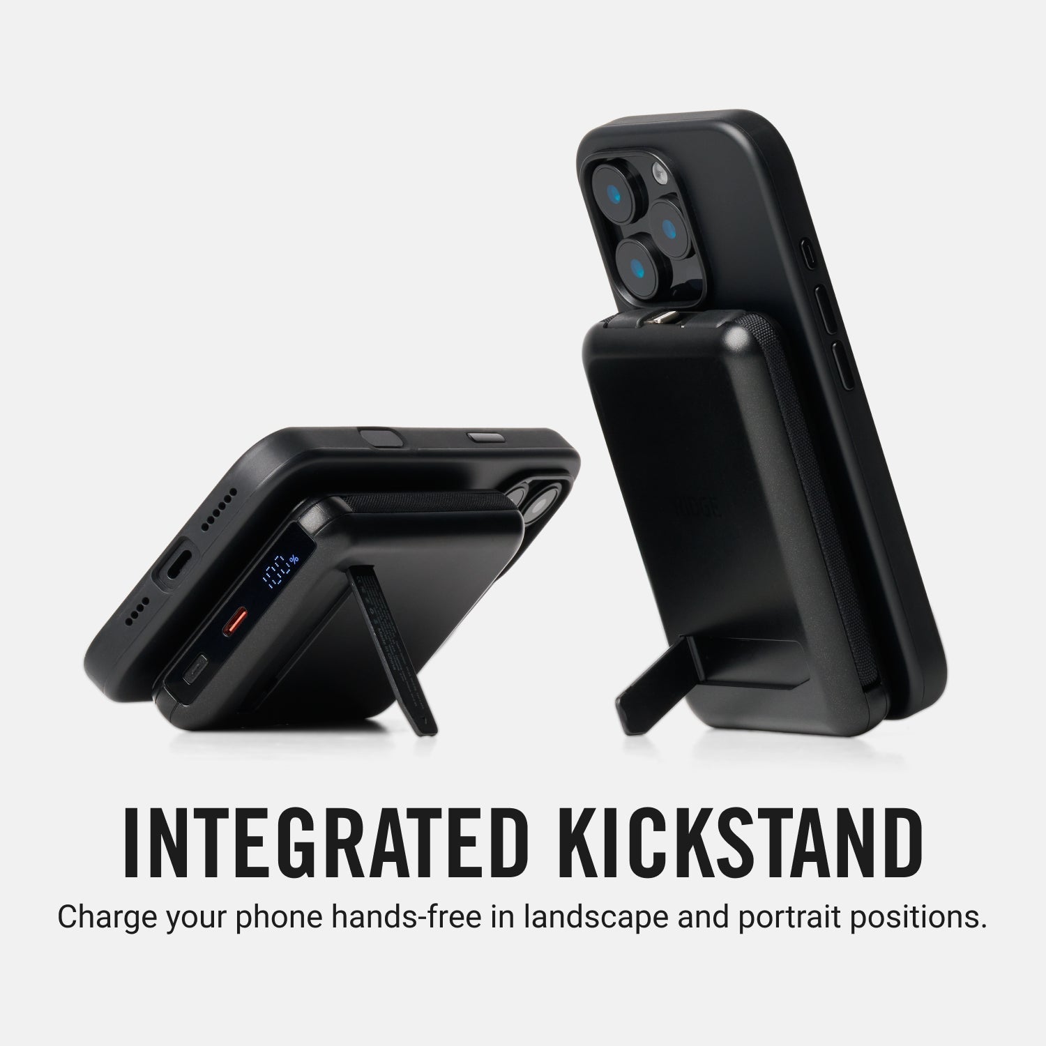 Magnetic Power Bank - Matte Black
