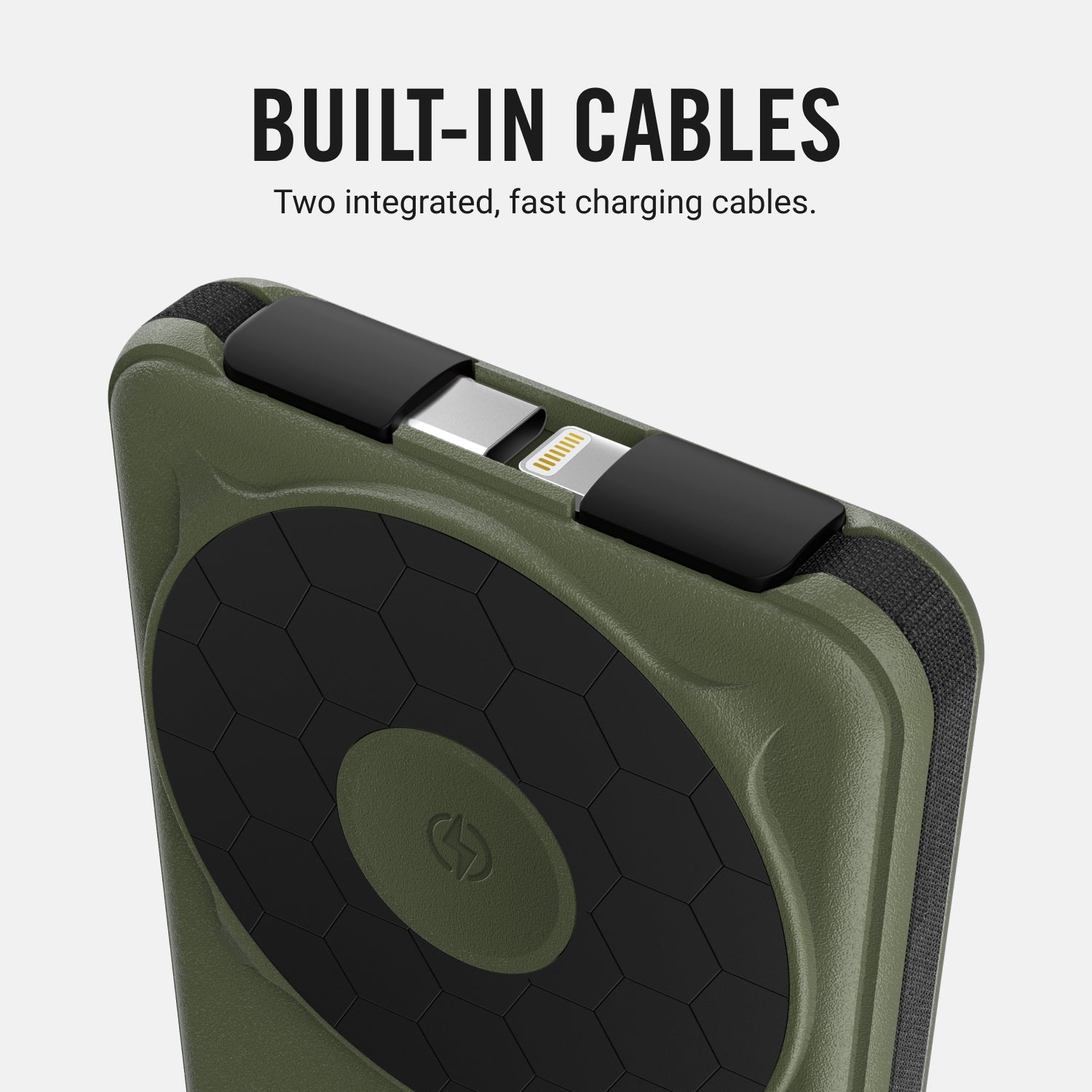 Everyday Charging Kit - iPhone 16 Plus - Matte Olive