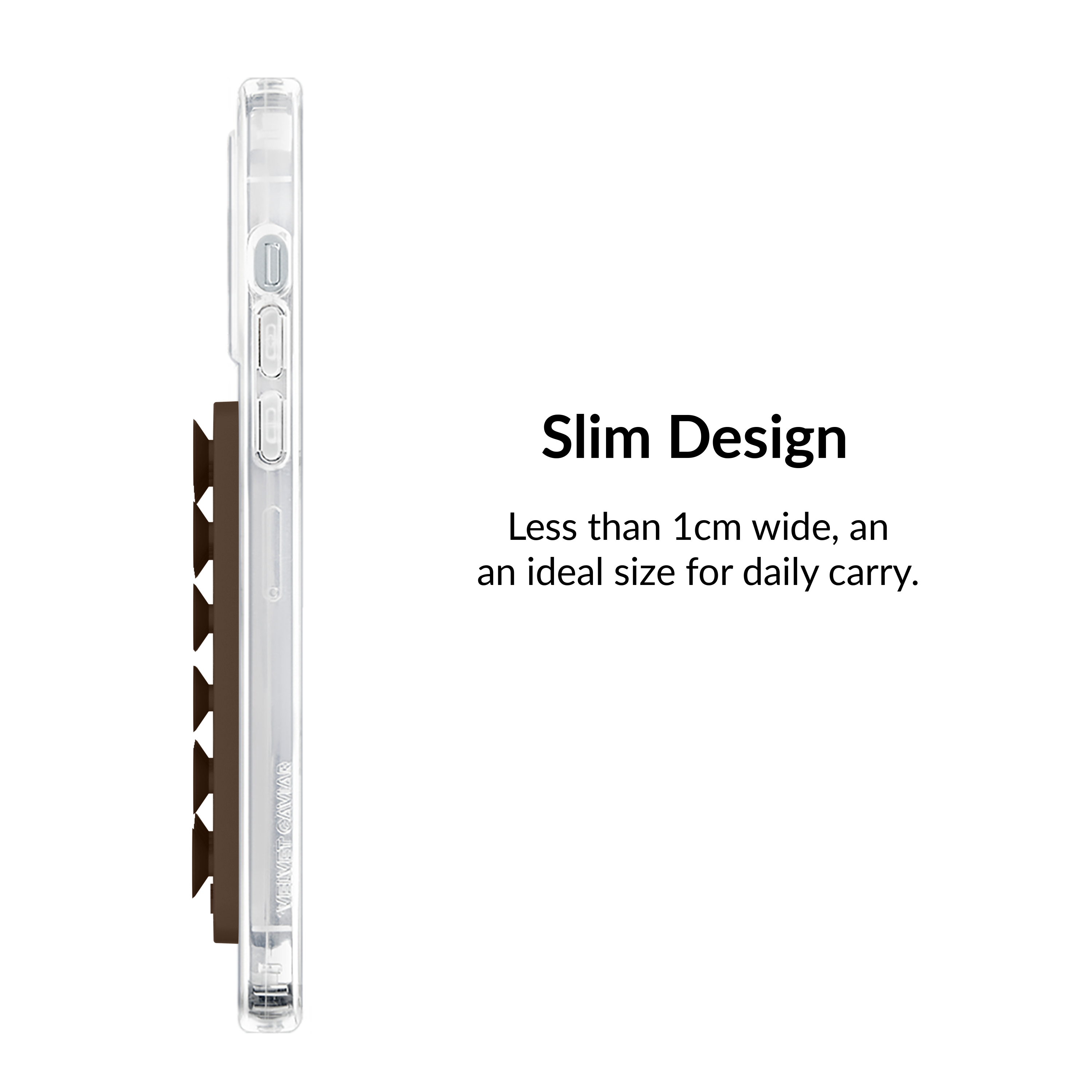 Espresso Brown MightyGrip MagSafe Mount