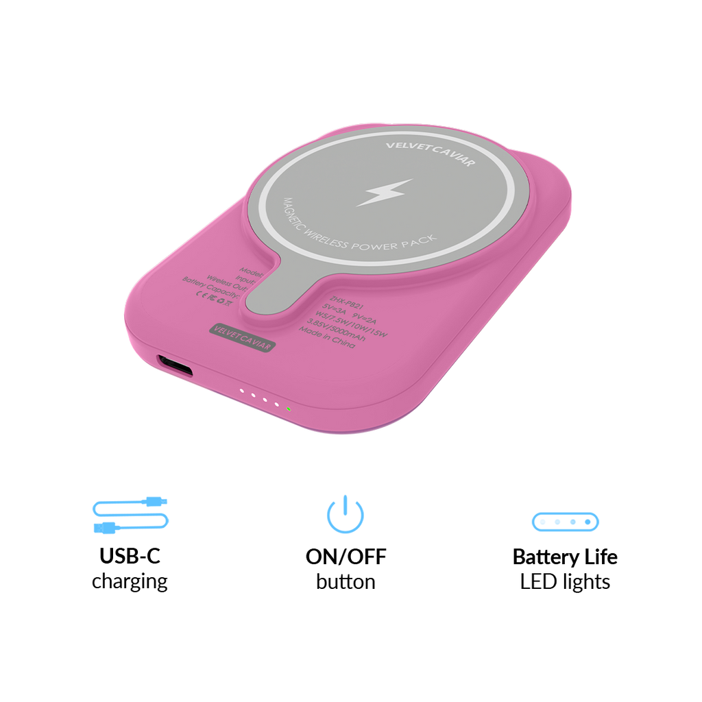The Powerpuff Girls Airbrush Hearts MagSafe Battery Power Pack