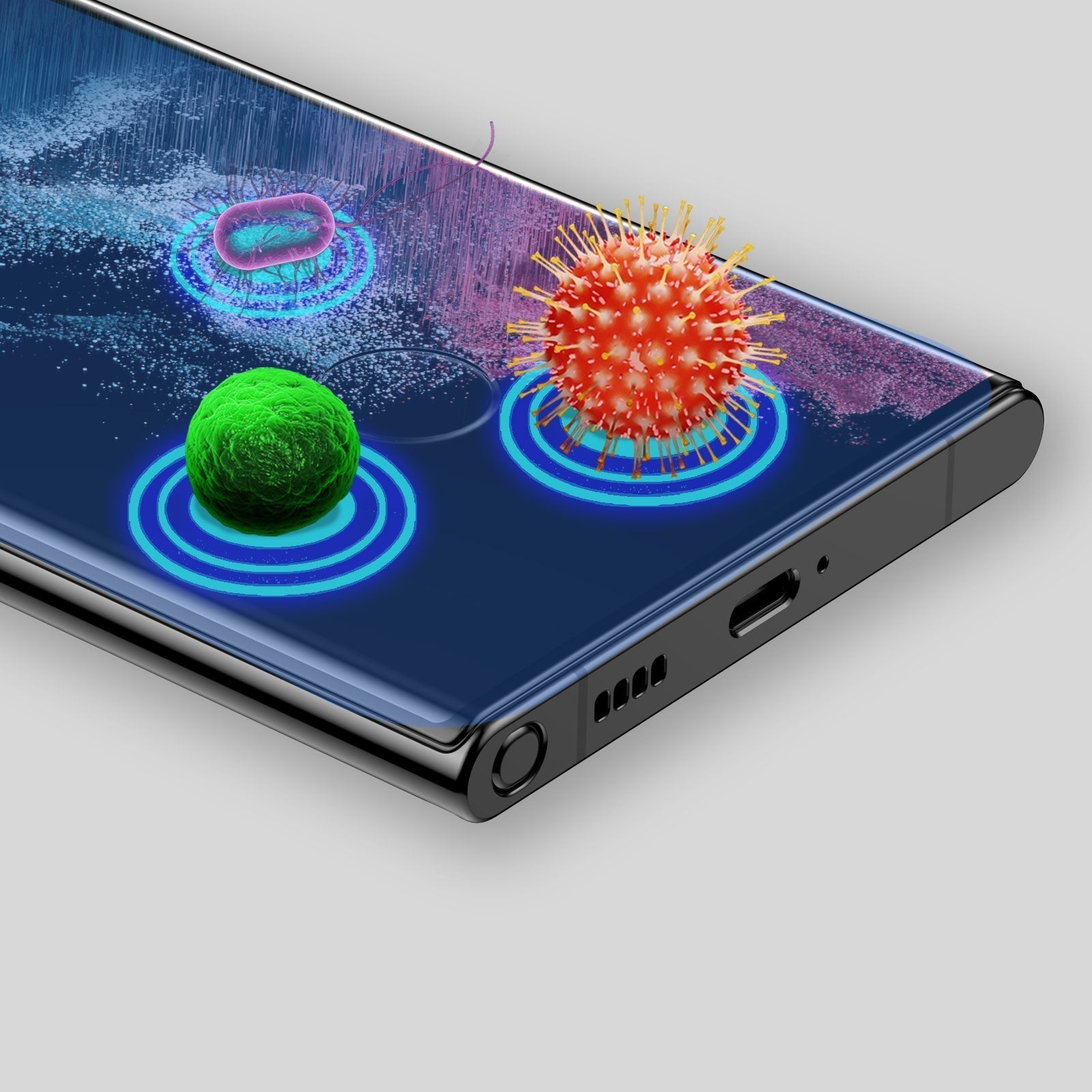 NanoArmour for Samsung Galaxy S22 Ultra Screen Protector | Hybrid Tech
