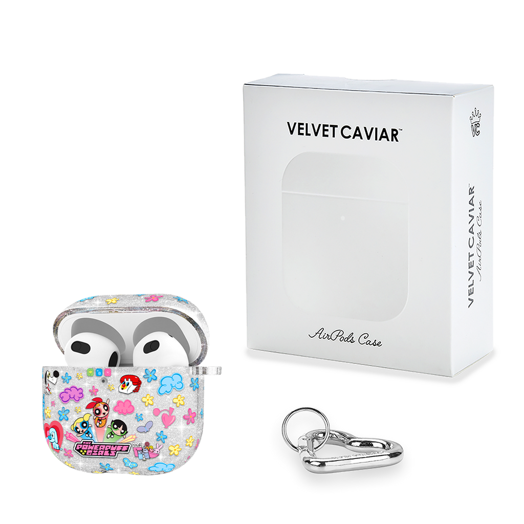 The Powerpuff Girls Girl Power Glitter AirPod Case