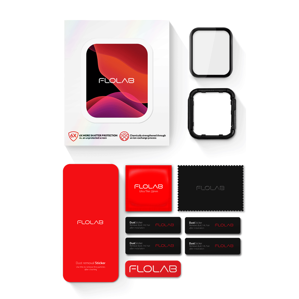Hybrid Glass NanoArmour for Apple Watch Series 8 Screen Protector
