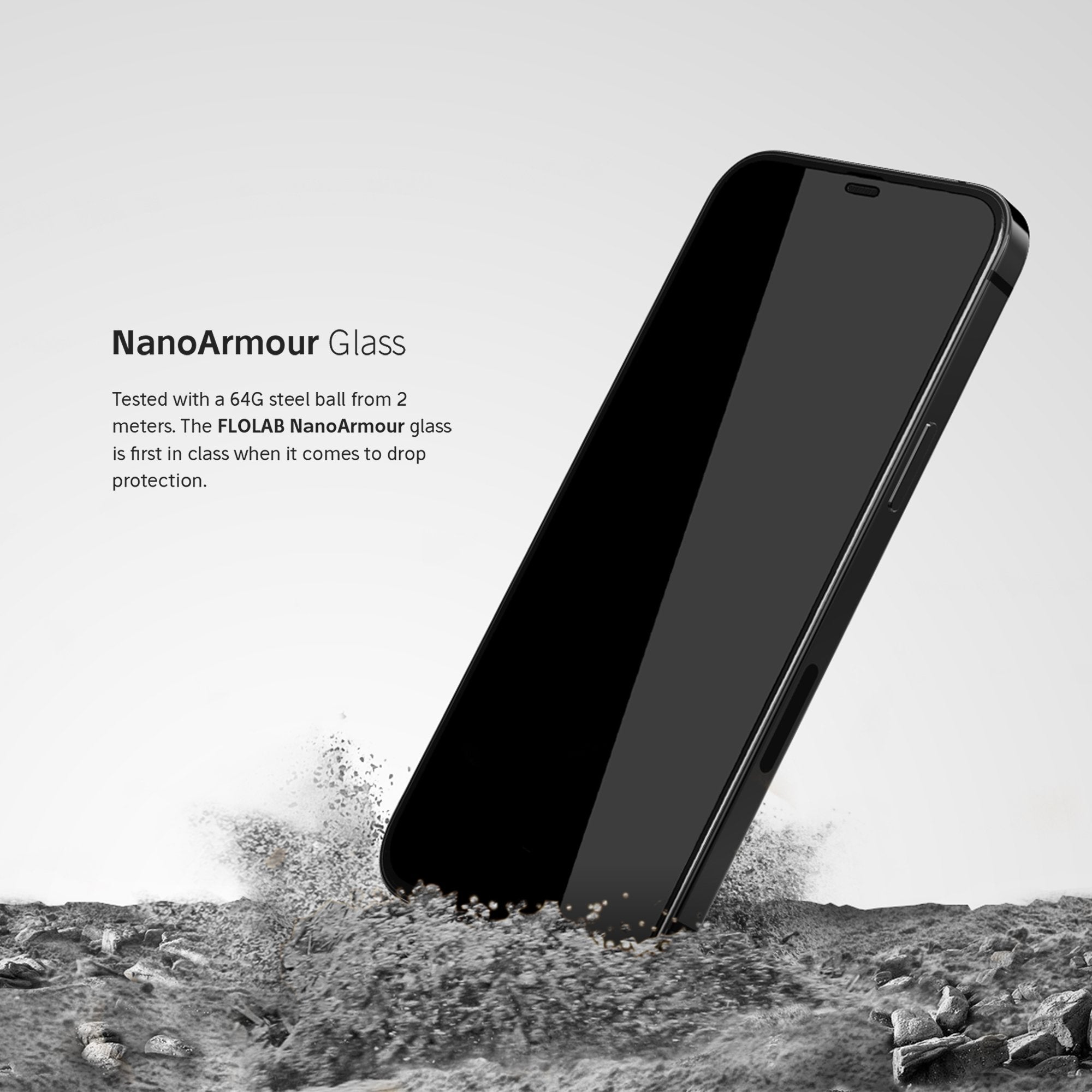 NanoArmour for iPhone 12 Full Cover Privacy Screen Protector