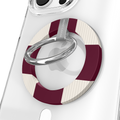 Burgundy Vibe Checker MagSafe Grip Ring