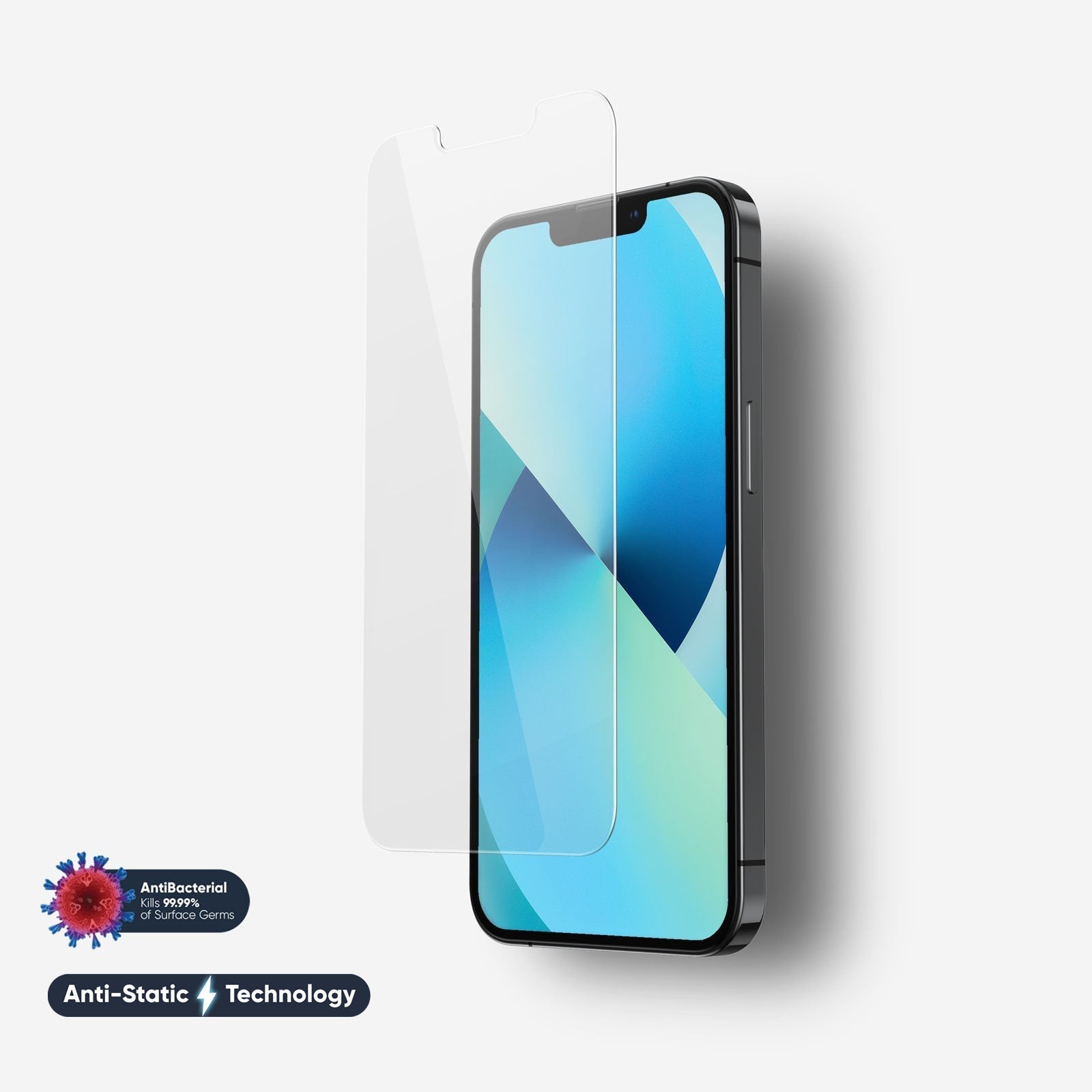 NanoArmour for iPhone 13 Pro Screen Protector Anti-Dust