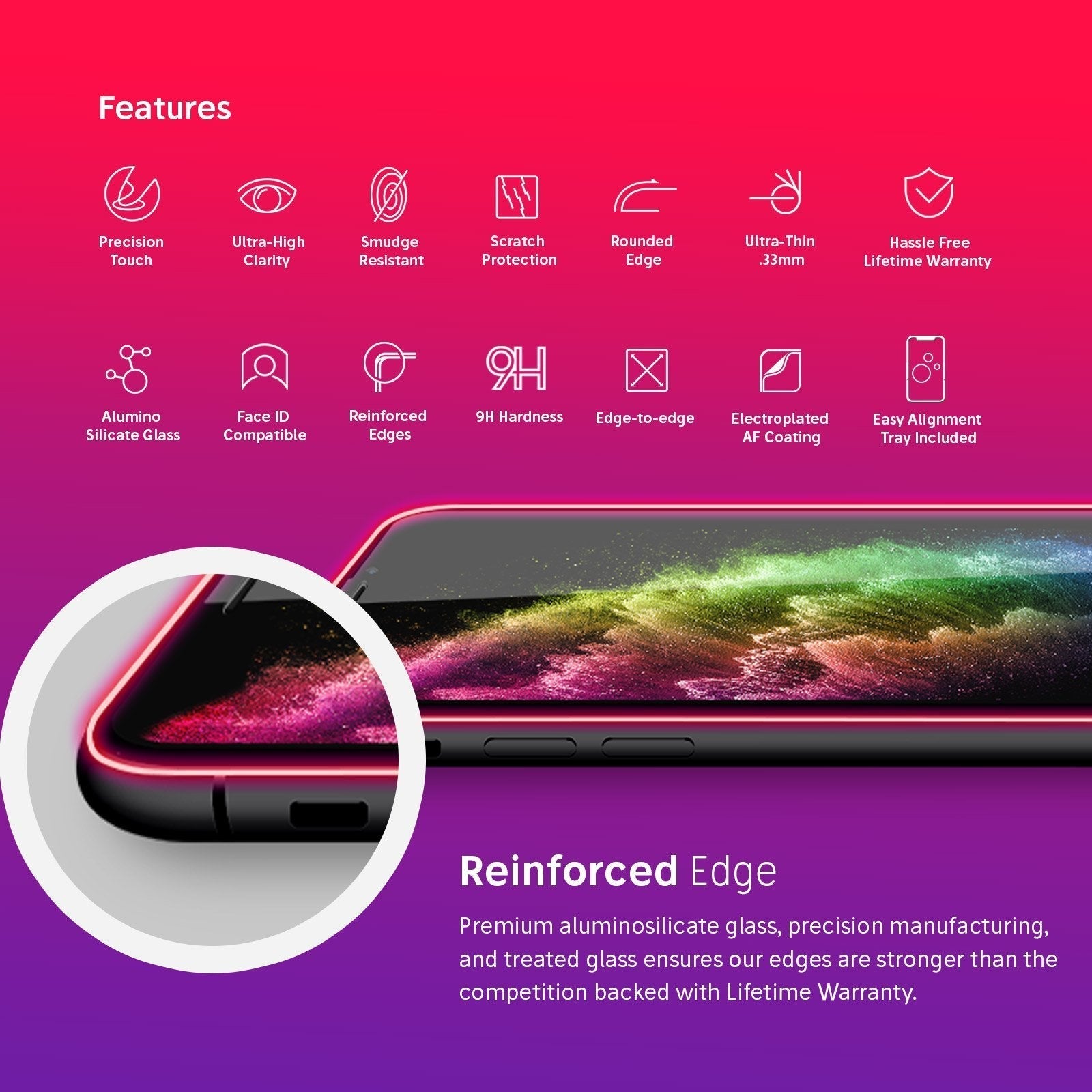 NanoArmour for iPhone XR Screen Protector
