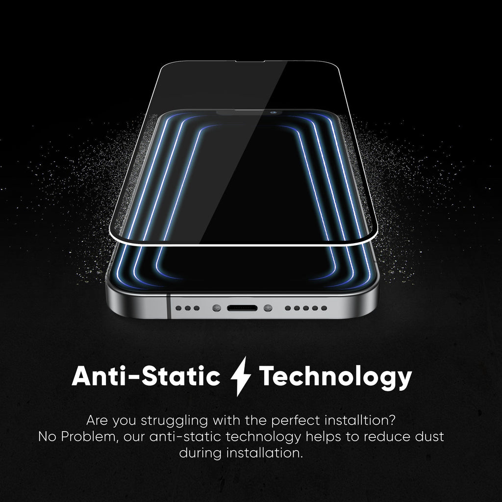 NanoArmour for iPhone 14 Pro Max Anti-Glare Matte Anti-Dust Edge-to-Edge