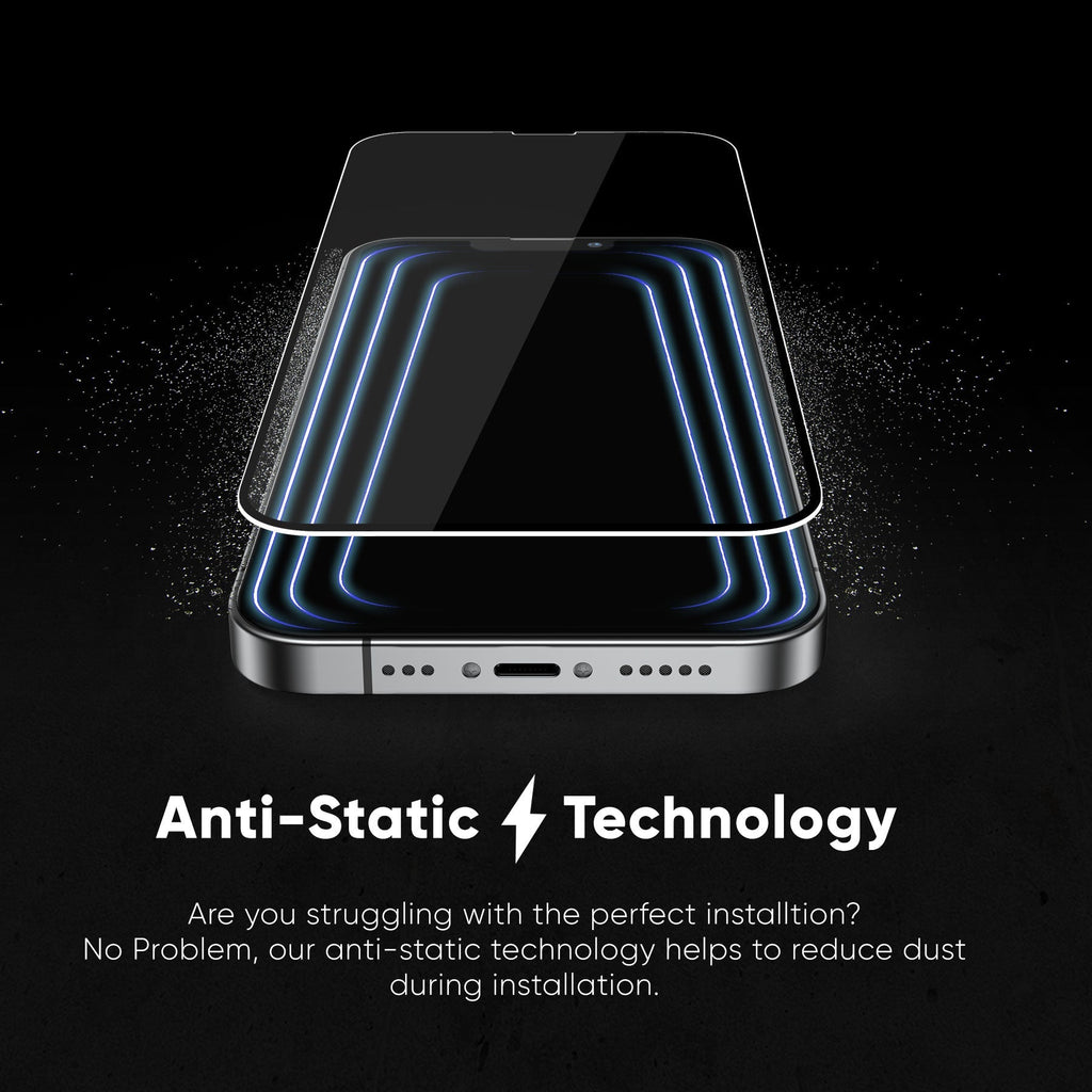 NanoArmour for iPhone 13 Pro Max Screen Protector | No Yellow or Blue Tint