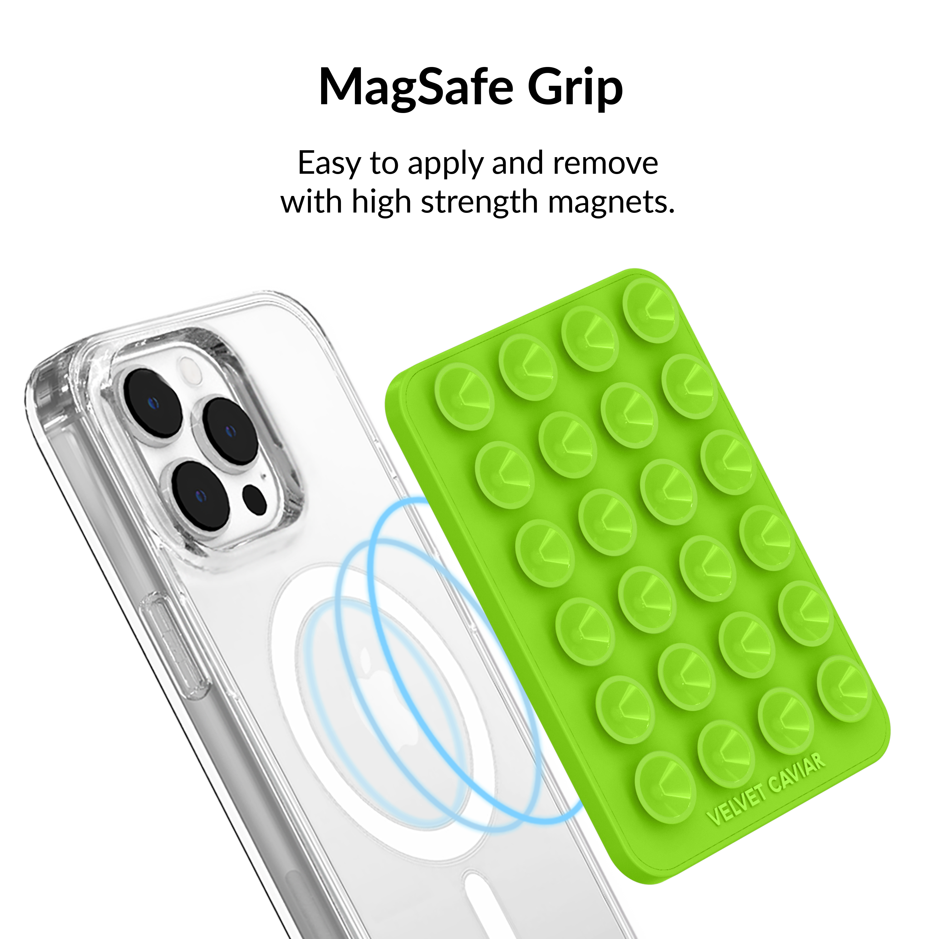Neon Green MightyGrip MagSafe Mount