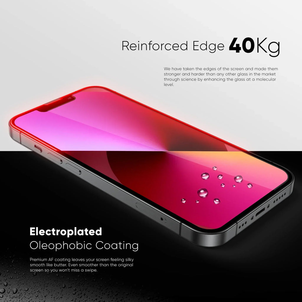 NanoArmour ONETIME MAX Blue Light ClearVue Infinity Edge – iPhone 15 Series
