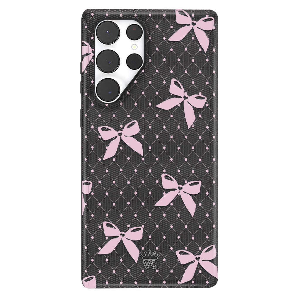 Lacy Pink Bows Samsung Case
