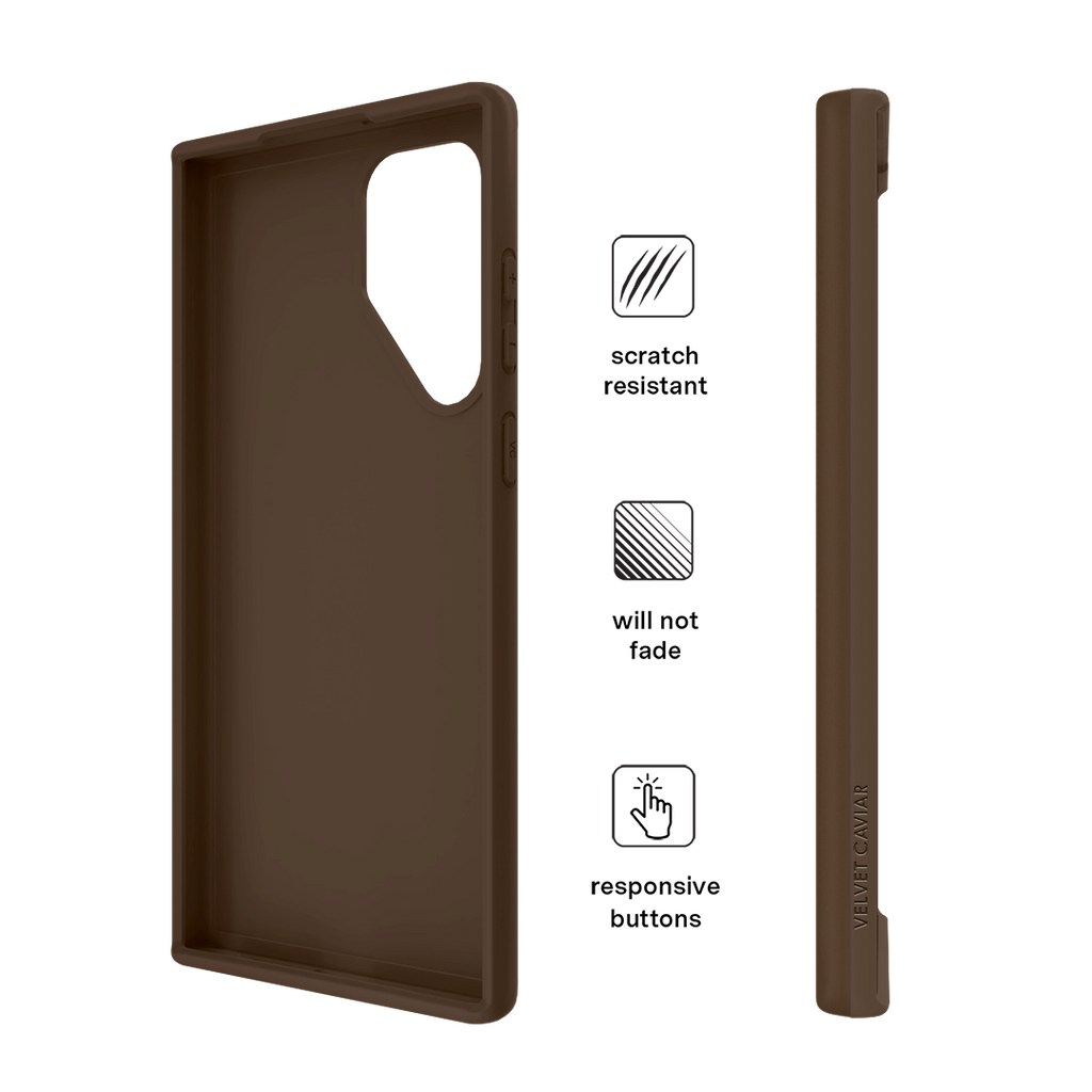 Espresso Brown Samsung Case
