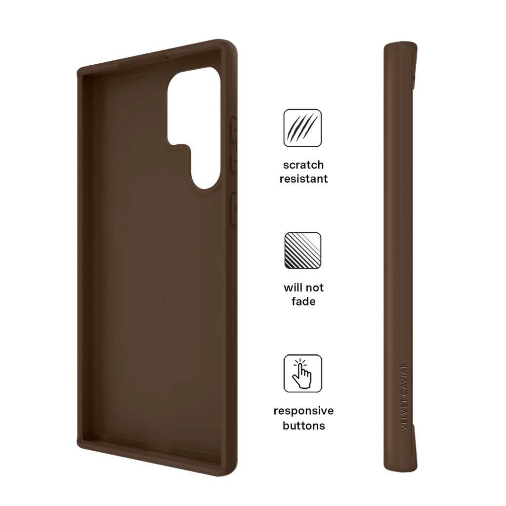 Espresso Brown Samsung Case