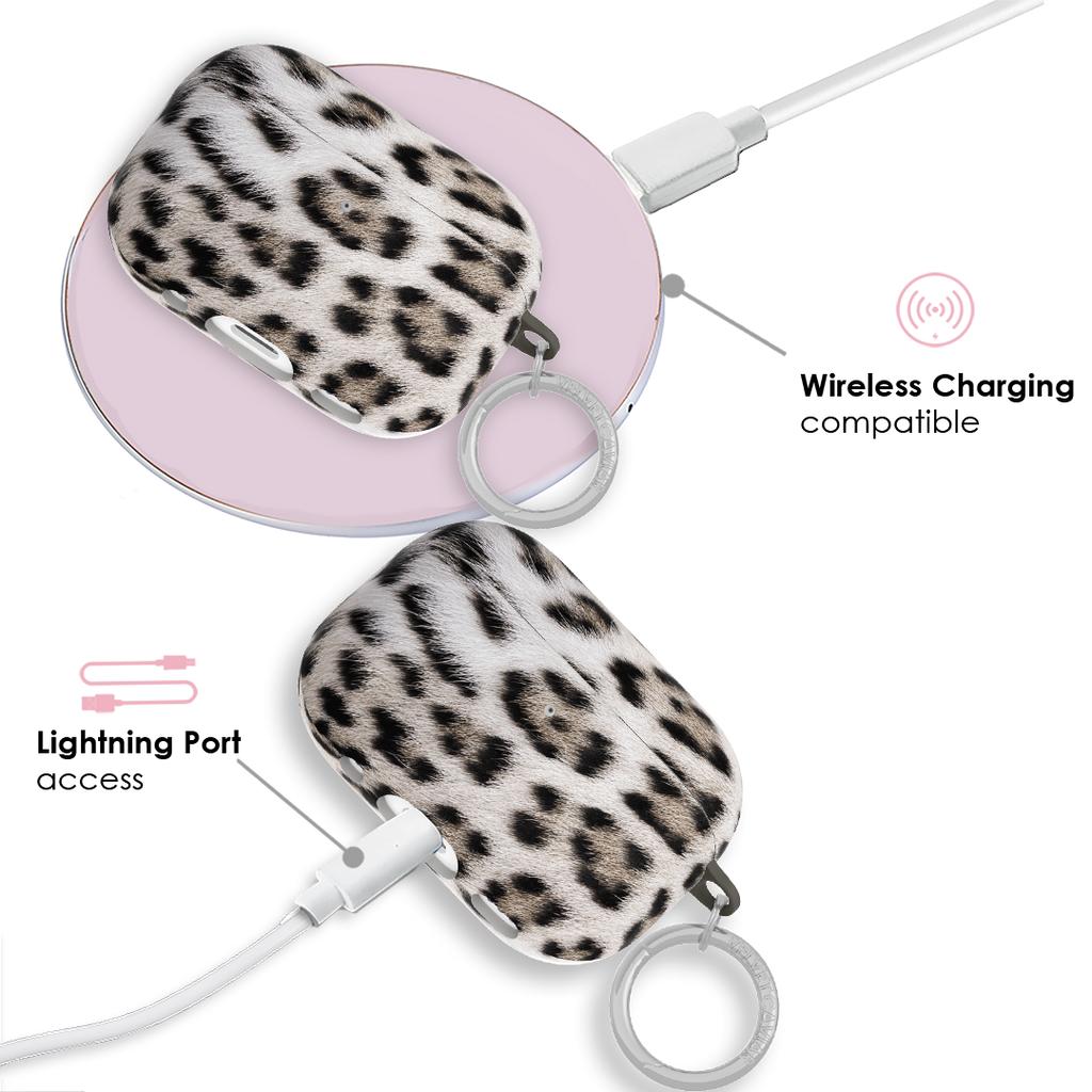 Arctic Leopard AirPod Case