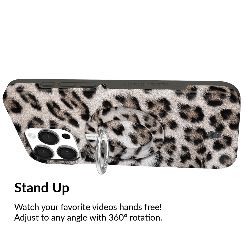 Arctic Leopard MagSafe Grip Ring